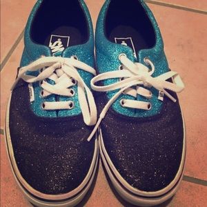 Brand new glitter vans